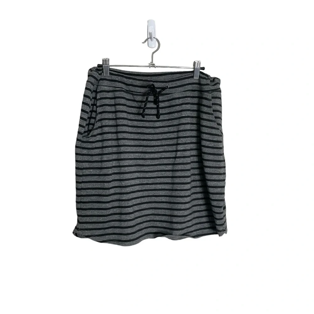 Sundry x Evereve Casual Stripe Skirt 4/L